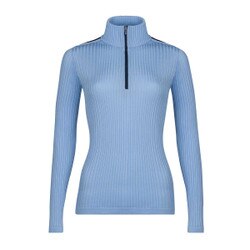 Newland Brielle Top Women's in Light Blue and Navy